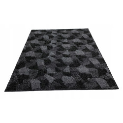 Dywan 270x400 CZARNO SZARY 3D DO SALONU SYPIALNI Dywan 270x400 CZARNO SZARY 3D DO SALONU SYPIALNI