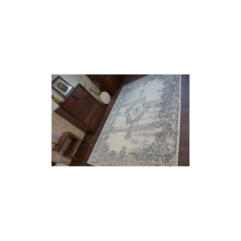 Dywan Vintage Rozeta 22206/666 jasnoszary 160x230cm