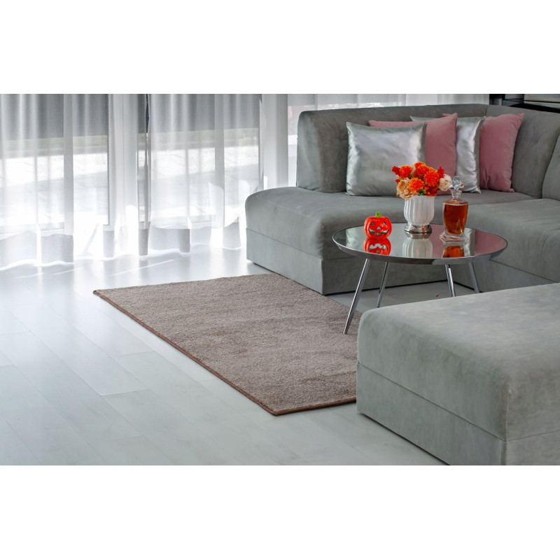 DYWAN SHAGGY 80x100 DO SALONU SYPIALNI MIĘKKI NOWOCZESNY GĘSTY SZARY BEŻ DYWAN SHAGGY 80x100 DO SALONU SYPIALNI MIĘKKI NOWOCZESNY GĘSTY SZARY BEŻ