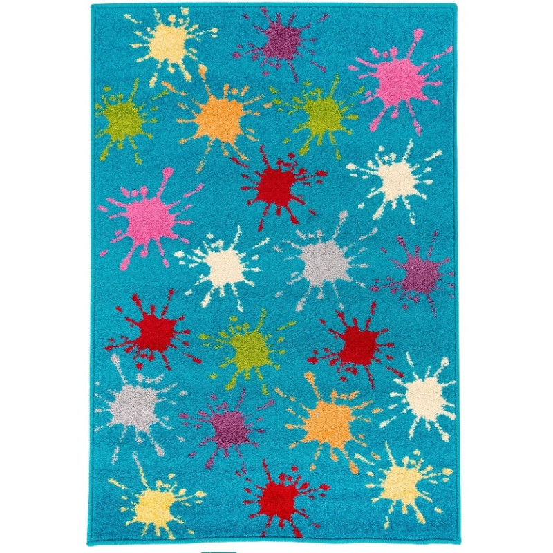 Dywan Agnella FUNKY LUK turquoise 80X120
