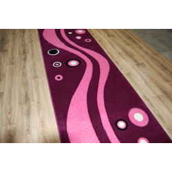 CHODNIK OKAZJA Dywanowy FRYZ 3D FIOLET/RÓŻ 100CM CHODNIK OKAZJA Dywanowy FRYZ 3D FIOLET/RÓŻ 100CM