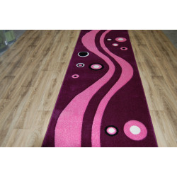 CHODNIK OKAZJA Dywanowy FRYZ 3D FIOLET/RÓŻ 100CM CHODNIK OKAZJA Dywanowy FRYZ 3D FIOLET/RÓŻ 100CM