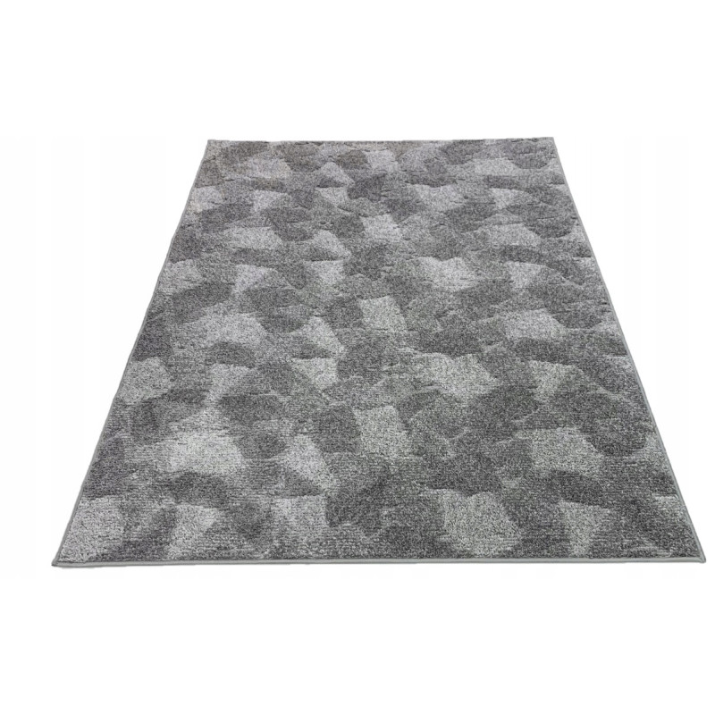 Dywan Nimbus 90 szary srebrny 90x218 cm XML