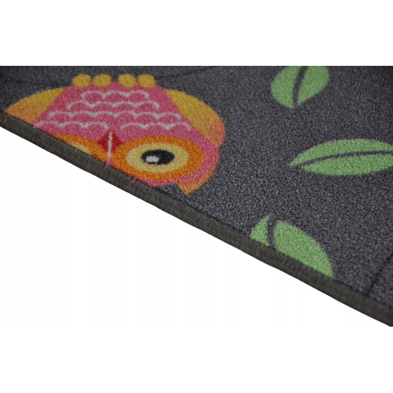 DYWAN DZIECIĘCY HAPPY OWL 97 SZARY WESOŁE SOWY SÓWKI NA FILCU 100x273cm XML DYWAN DZIECIĘCY HAPPY OWL 97 SZARY WESOŁE SOWY SÓWKI NA FILCU 100x273cm XML