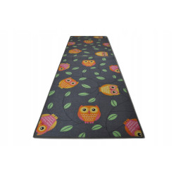 DYWAN DZIECIĘCY HAPPY OWL 97 SZARY WESOŁE SOWY SÓWKI NA FILCU 100x273cm XML DYWAN DZIECIĘCY HAPPY OWL 97 SZARY WESOŁE SOWY SÓWKI NA FILCU 100x273cm XML
