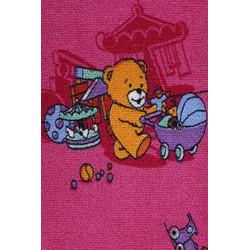 Dywan Dziecięcy Funny Bear róż 150x400 cm XML