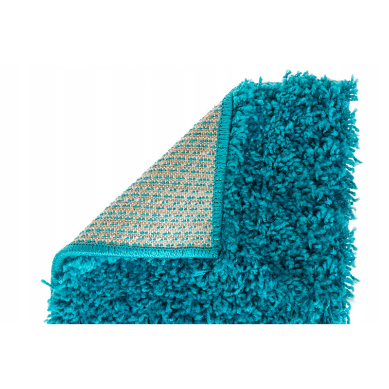 Dywan Super Shaggy 5 cm turkus 200x300 cm XML Dywan Super Shaggy 5 cm turkus 200x300 cm XML