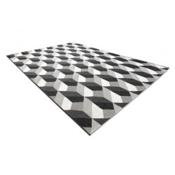 Dywan SZNURKOWY SIZAL FLAT 48624/690 KOSTKI 3D 140x200cm