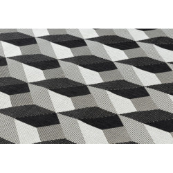 Dywan SZNURKOWY SIZAL FLAT 48624/690 KOSTKI 3D 160x230cm