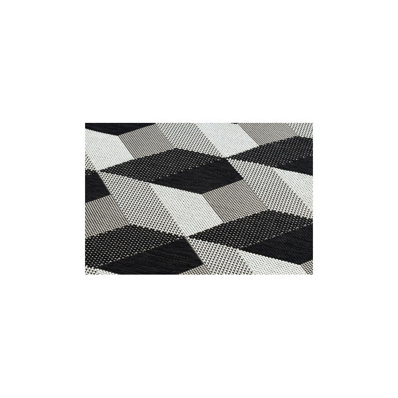 Dywan SZNURKOWY SIZAL FLAT 48624/690 KOSTKI 3D 160x230cm