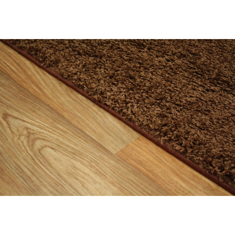 Dywan Super Shaggy 5 cm czekolada 72x150 cm T-S-27