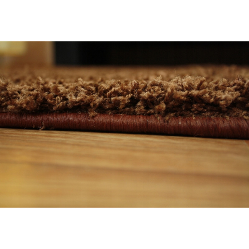 Dywan Super Shaggy 5 cm czekolada 72x150 cm T-S-27