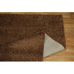 Dywan Super Shaggy 5 cm czekolada 72x150 cm T-S-27