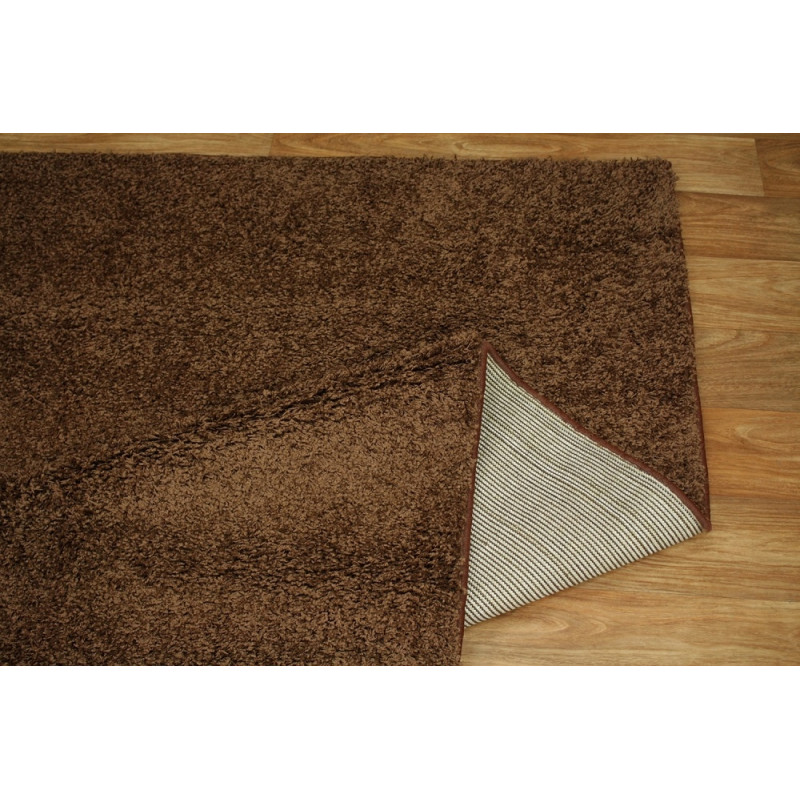 Dywan Super Shaggy 5 cm czekolada 72x150 cm T-S-27
