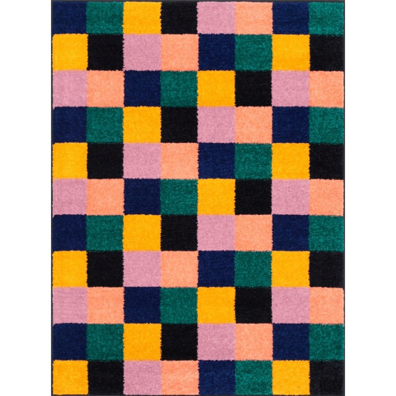 Dywan FD Białystok DREAM CUBE niebieski 160x220