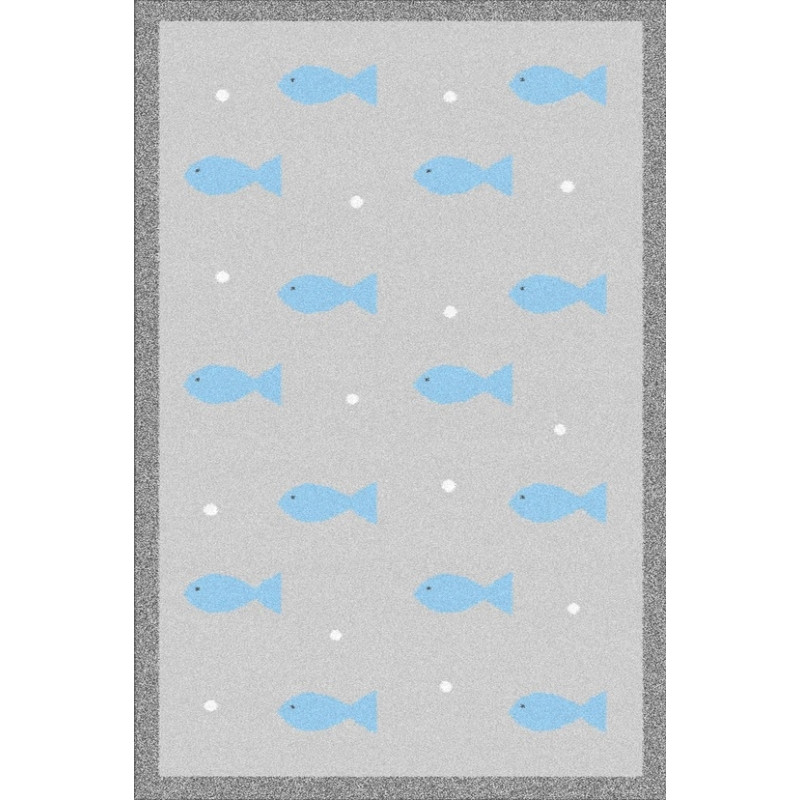 Dywan FD Białystok CANDY OCEAN Popiel 160x220