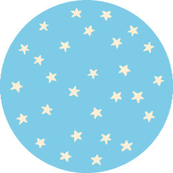 Dywan FD Białystok FUNKY TOP STARF blue 100X100