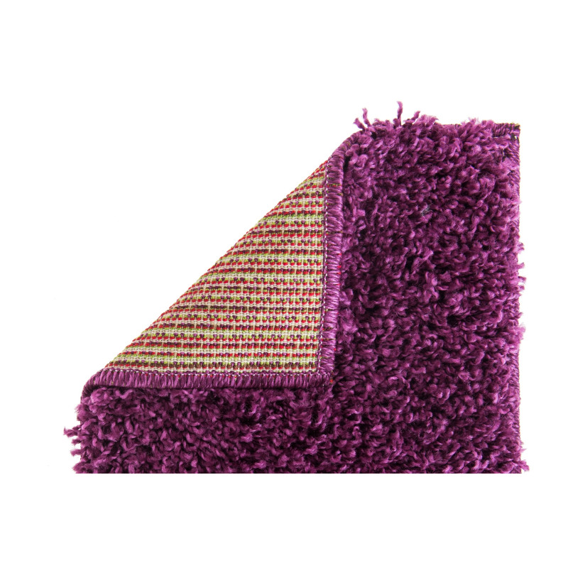 Dywan Super Shaggy 5 cm Fiolet 140x190 cm 24h XML