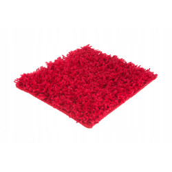Dywan Super Shaggy 5 cm Czerwony 50x180 cm 24h XML