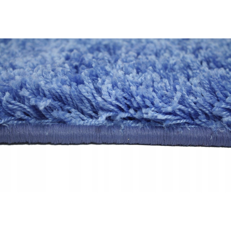 Dywan Super Shaggy 5 cm Niebiesk 41x125 cm 24h XML