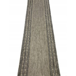 Chodnik sznurkowy podgumowany 204/DM8E szary 80 cm