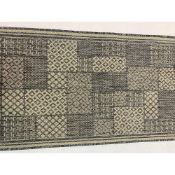Chodnik sznurkowy podgumowany Patchwork szary 90cm