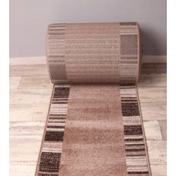 Chodnik dywanowy MIRA Fryz Beż Brąz szer.150cm