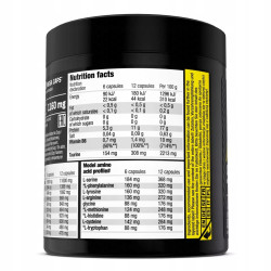 OLIMP ANABOLIC AMINO 5500 180 kapsułek AMINOKWASY BIAŁKO WITAMINY TAURYNA