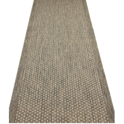 CHODNIK SZNURKOWY 8823/W71E BEŻ GŁADKI WZÓR 100cm