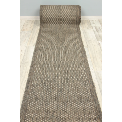 CHODNIK SZNURKOWY 8823/W71E BEŻ GŁADKI WZÓR 100cm