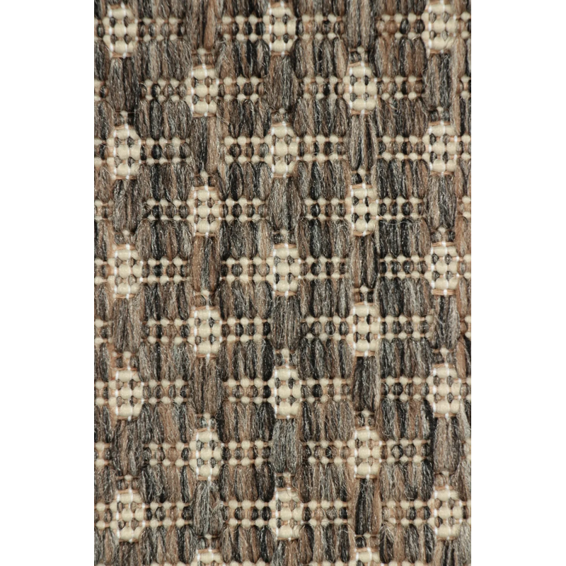 CHODNIK SZNURKOWY 8823/W71E BEŻ GŁADKI WZÓR 100cm