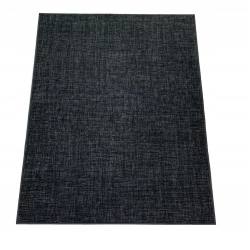 Nowoczesny Dywan 200x400 C. SZARY Praktyczny Salon