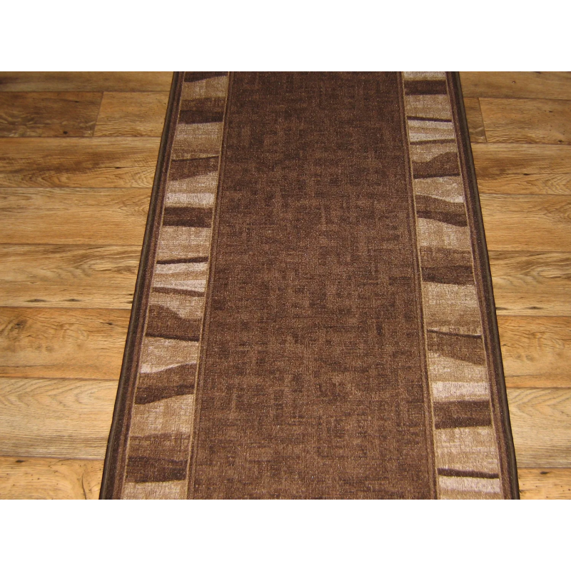 CHODNIK ANTYPOŚLIZGOWY LINEA CIEMNY BRĄZ 100 CM AW