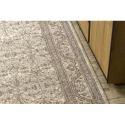 Dywan LEGEND 468 12 GB620 wełniany OSTA - Ornament, ramka eskluzywny beż /  brązowy 160x230cm