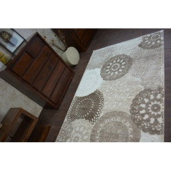 Dywan AKRYL YAZZ 7666 D.Beige/L.Beige 133x190cm