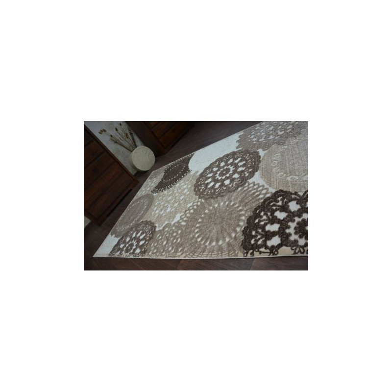 Dywan AKRYL YAZZ 7666 D.Beige/L.Beige 133x190cm Dywan AKRYL YAZZ 7666 D.Beige/L.Beige 133x190cm