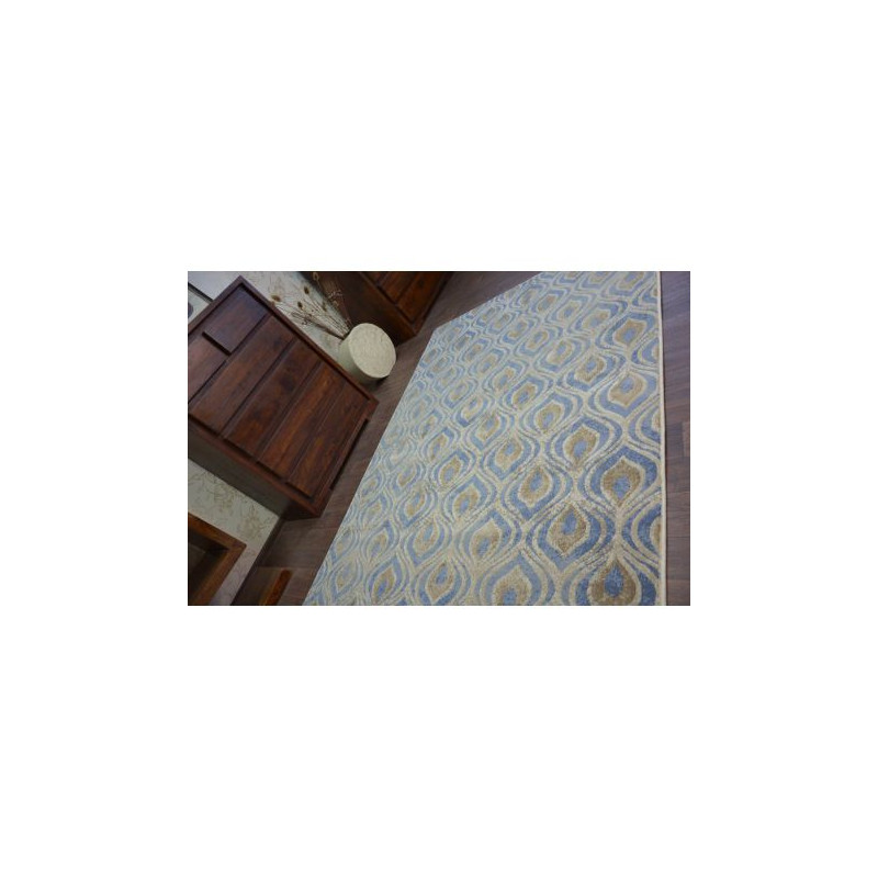 Dywan DROP JASMINE 030 L.blue/Smoke 133x190cm