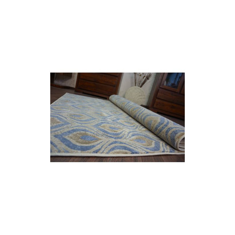 Dywan DROP JASMINE 030 L.blue/Smoke 133x190cm