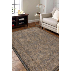 Dywan ANTIGUA 518 74 JG900 wełniany OSTA - Kwiaty, ramka płaskotkany brązowy 170x240cm Dywan ANTIGUA 518 74 JG900 wełniany OSTA - Kwiaty, ramka płaskotkany brązowy 170x240cm