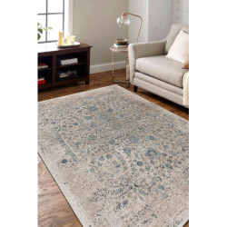 Dywan ANTIGUA 518 75 JK100 wełniany OSTA - Kwiaty, vintage płaskotkany beż 125x180cm Dywan ANTIGUA 518 75 JK100 wełniany OSTA - Kwiaty, vintage płaskotkany beż 125x180cm