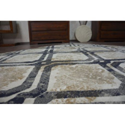 Dywan DROP JASMINE 031 Fog/D.blue 133x190cm Dywan DROP JASMINE 031 Fog/D.blue 133x190cm