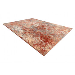 Dywan LEGEND 468 11 GB990 wełniany OSTA - Abstrakcja eskluzywny czerwony / beż 160x230cm