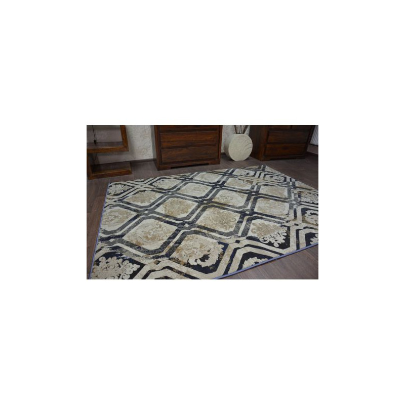 Dywan DROP JASMINE 031 Fog/D.blue 240x330cm Dywan DROP JASMINE 031 Fog/D.blue 240x330cm