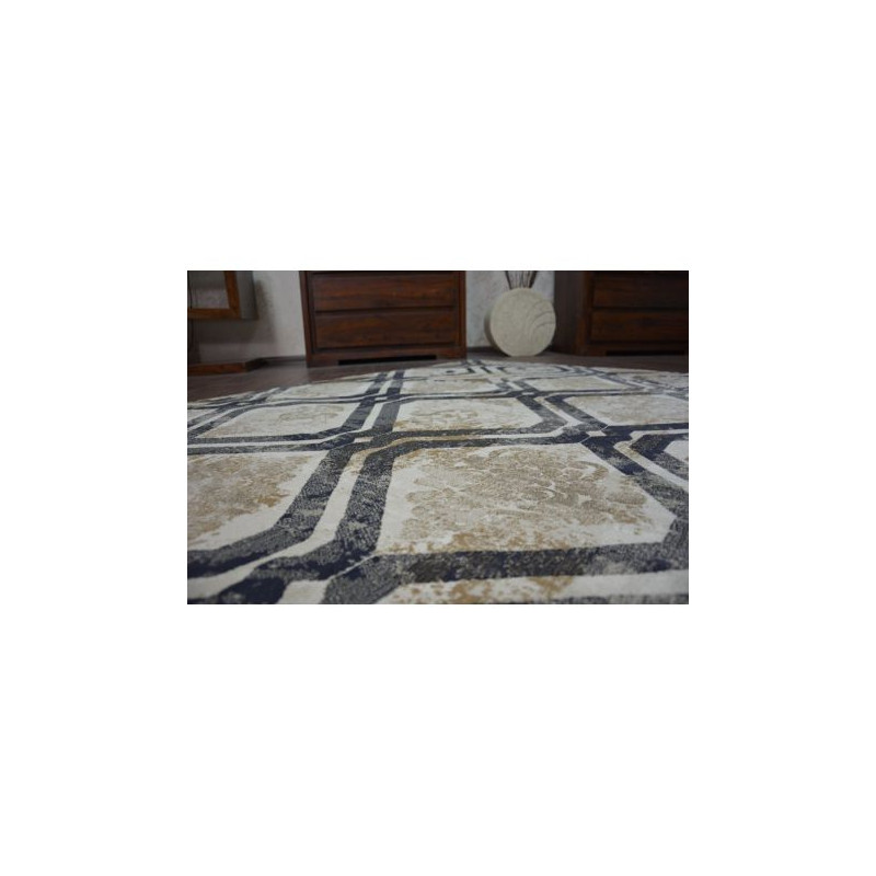 Dywan DROP JASMINE 031 Fog/D.blue 240x330cm Dywan DROP JASMINE 031 Fog/D.blue 240x330cm