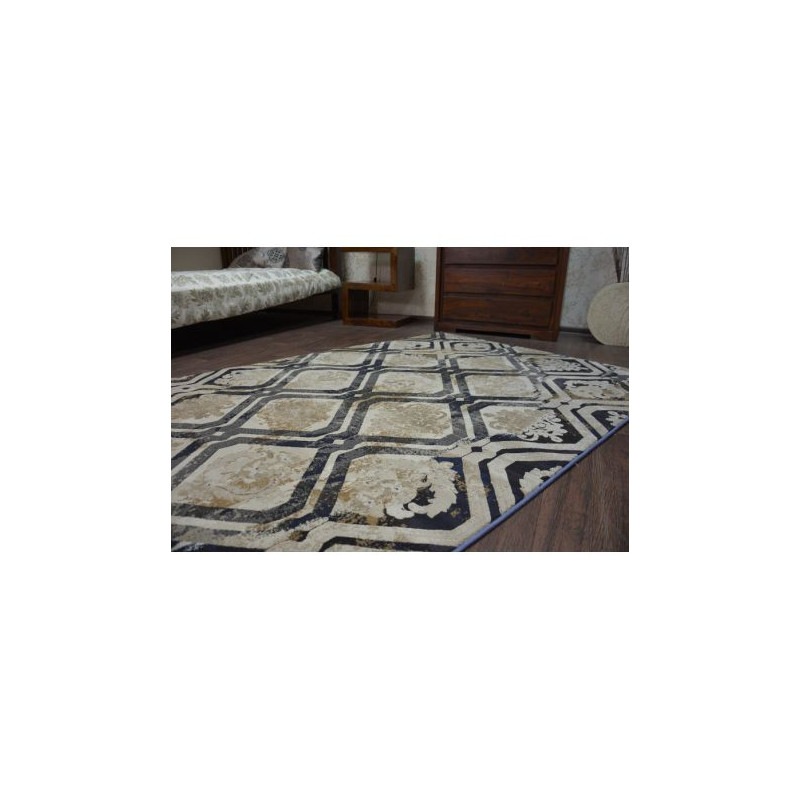 Dywan DROP JASMINE 031 Fog/D.blue 240x330cm Dywan DROP JASMINE 031 Fog/D.blue 240x330cm