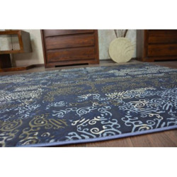 Dywan DROP JASMINE 453 D.blue 200x290cm