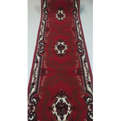 CHODNIK OKAZJA !! dywanowy BCF GALANOS BORDO MOCNY szer 80cm