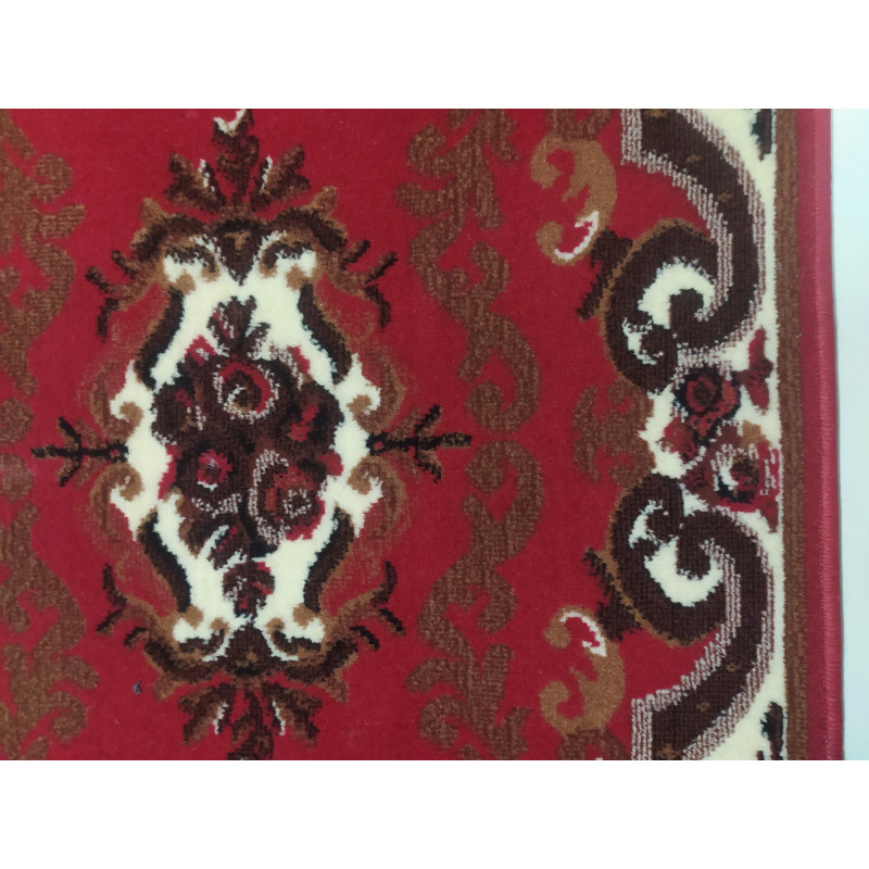 CHODNIK OKAZJA !! dywanowy BCF GALANOS BORDO MOCNY szer 80cm