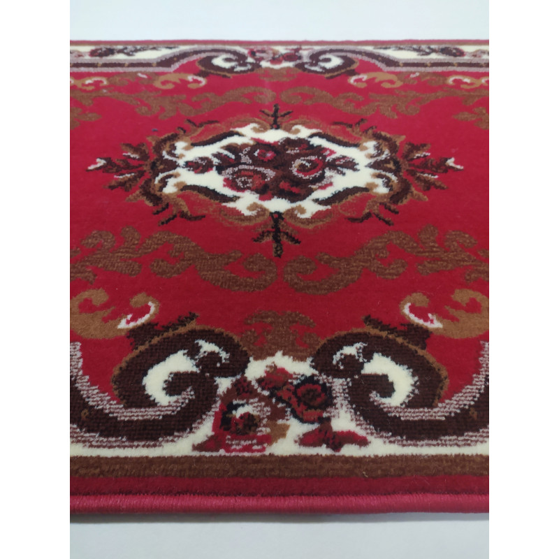 CHODNIK OKAZJA !! dywanowy BCF GALANOS BORDO MOCNY szer 80cm
