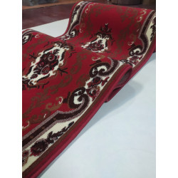 CHODNIK OKAZJA !! dywanowy BCF GALANOS BORDO MOCNY szer 80cm